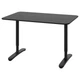 Комп'ютерний стіл IKEA BEKANT 120х80 см чорний (592.825.83) - изображение 1