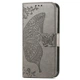 Чехол-книжка с рисунком UniCase Butterfly для Xiaomi Redmi 10 / 10 (2022) / 10 Prime - Grey - изображение 3