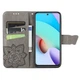 Чехол-книжка с рисунком UniCase Butterfly для Xiaomi Redmi 10 / 10 (2022) / 10 Prime - Grey - изображение 5