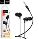 Вакуумные наушники Hoco M60 Perfect Sound Universal (гарнитура, AUX, 1.2м) - Черный - изображение 5