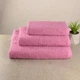 Набор махровых полотенец 3шт GM Textile 40х70см, 50х90см, 70х140см 400г/м2 (Пудровый) - изображение 1