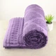 Простынь-покрывало жаккардовое махровое GM TEXTILE 200x220см 400г/м2 (Сиреневый) - изображение 1