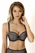 Бюстгальтер с уплотнённой чашкой Rosme 70D Чёрный (59155) - изображение 3