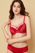 Бюстгальтер push-up Obrana 70D Малиновий-29 (76582) - зображення 1