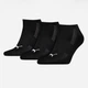 Набор мужских носков коротких хлопковых Puma PUMA CUSHIONED SNEAKER UN 90794201 коттон 43-46 3 пары Black (8720245028813) - изображение 1