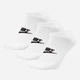 Набор мужских носков коротких Nike Everyday Essential DX5075-100 42-46 3 пары Белый (196148785944) - изображение 1