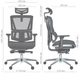 Кресло AMF Agile Black Alum Grey (544872) - изображение 2