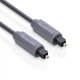 Оптичний кабель Ugreen AV122 Toslink (Сірий, 3м) - изображение 3