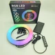Кольцевая лампа CTM RGB для видеосъемок, фото, селфи - изображение 13