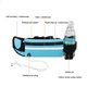 Сумка для бега на пояс RunBag с карманом на бутылку Blue (HbP0506205) - изображение 4