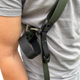 Ремінь збройовий триточковий Tactical Belt універсальний тактичний триточка олива - зображення 4