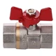 Кран кульовий прямий Q PROFESSIONAL 3/4″ ВВ КБ PN40 QP151 - изображение 2