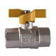 Кран кульовий прямий SELBA 3/4″ ВР ЖБ SL1507 - зображення 2