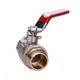 Кран шаровый прямой Q Professional 3/4″ НВ КР PN40 QP152 - изображение 3