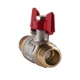 Кран кульовий прямий Q PROFESSIONAL 1/2″ ЗЗ КБ PN40 QP153 - зображення 3