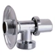 Кран кульовий кутовий Arco 1/2″х 3/4″ DEF728P AntiLime 000004514 - зображення 3