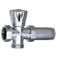 Кран вентильный для стиральной машины Q Professional 3/4″x3/4″x3/4″с удлинителем NV-QP170 000008977 - изображение 1