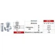 Кран вентильный для стиральной машины Q Professional 3/4″x3/4″x3/4″с удлинителем NV-QP170 000008977 - изображение 6