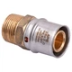 Муфта с наружной резьбой пресс APE ITALY AP 101 3/4″х26 - изображение 2