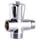 Кран вентильный для стиральной машины Solomon 1/2″х3/4″х1/2″ А7260 000000710 - изображение 2