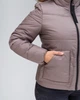 Женская куртка ModaOpt 000135-3 46 бежевый - изображение 4