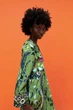 Сукня жіноча Zara Woman Midi Floral Printed Poplin Dress XS Зелена (7897\023\505) - изображение 4