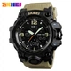 Наручний годинник Skmei 1155 Black-Khaki - зображення 1