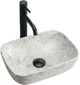 Умивальник Rea Camelia Light Stone 25x36 Grey (REA-U0362) - зображення 1