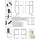 душова стінка Radaway NES Black S1 90x200 безпечне скло, factory, чорна. - зображення 2
