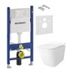 Унітаз Rea Raul + сидіння slim soft-close + інсталяція Geberit Duofix (REA-C9660+458.126.00.1) - зображення 1