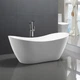 Ванна акриловая Rea Ferrano 170x80 + сифон + пробка click/clack (REA-W0106) - изображение 6
