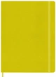 Блокнот Moleskine Silk великий 19 х 25 см в лінію солом'яно-жовтий - изображение 1