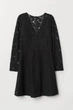 Платье H&M 32 черный 712664929 - изображение 1