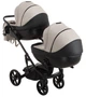 Коляска 2 в 1 для двойни Bair Next DUO ECO 22 латтте - изображение 4