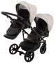 Коляска 2 в 1 для двойни Bair Next DUO ECO 22 латтте - изображение 7