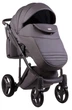 Коляска 2 в 1 Adamex Luciano ECO Q102 графіт - зображення 5