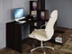 Стол компьютерный со стеллажом Id8240 Венге темный - изображение 1