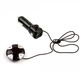 Блютуз трансмиттер для авто "BT/Car FM transmitter - CM S25" Черный, FM модулятор bluetooth в машину (1009351-Black) - изображение 4