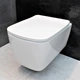 Унитаз DUSEL BYRON подвесной DWHT10202130 с сиденьем Soft Close дюропласт - изображение 1