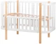 Кровать Babyroom Місяць 120x60 белый / натуральный - изображение 2