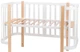 Кровать Babyroom Місяць 120x60 белый / натуральный - изображение 5