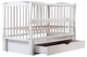 Кровать Babyroom Еліт маятник, ящик, откидной бок DEMYO-5 бук белый - изображение 3