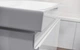 Тумба подвесная CERSANIT Moduo Slim 50 S801-229 СЕТ B02 с умывальником 50 см белая - изображение 2