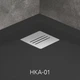 Душевой поддон RADAWAY Kyntos A 90x90 цвет черный HKA9090-54 - изображение 5