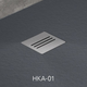 Душовий піддон RADAWAY Kyntos F 140x90 колір антрацит HKF14090-64 - зображення 5