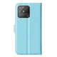 Классический чехол-книжка Deexe Book Type для Realme Narzo 50A - Blue - изображение 3
