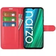 Классический чехол-книжка Deexe Book Type для Realme Narzo 50A - Red - изображение 4