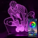 Акриловый светильник-ночник управление с телефона Человек-Паук (Spider-Man) tty-n000748 - изображение 1