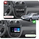 Штатная магнитола экран 9" Lesko для Chevrolet Nubira 2003-2010 1/16Gb/ Wi-Fi Optima Шевролет - изображение 3
