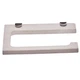 Держатель для туалетной бумаги Akvatika Premium из искусственного камня белый, бумагодержатель белого цвета гранитный - изображение 5